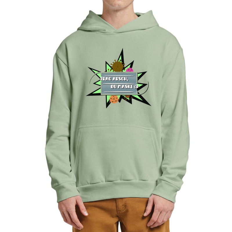 Trag Arsch Du Maske Urban Pullover Hoodie | Artistshot