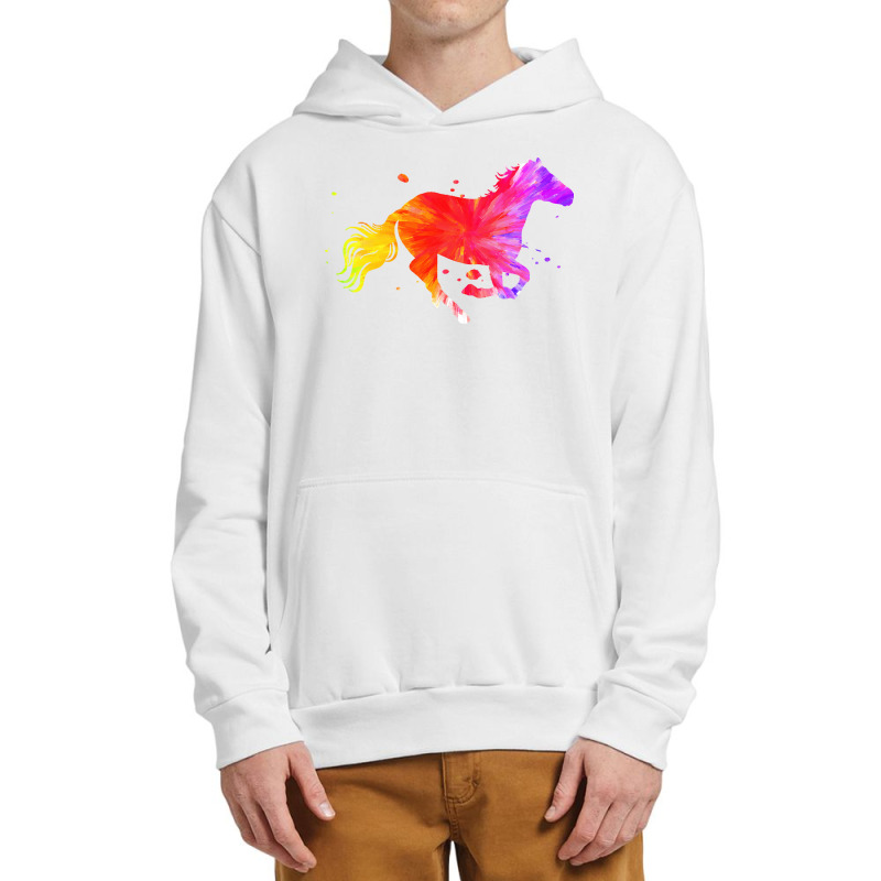 Horse T  Shirt Colorful Horse T  Shirt Urban Pullover Hoodie | Artistshot