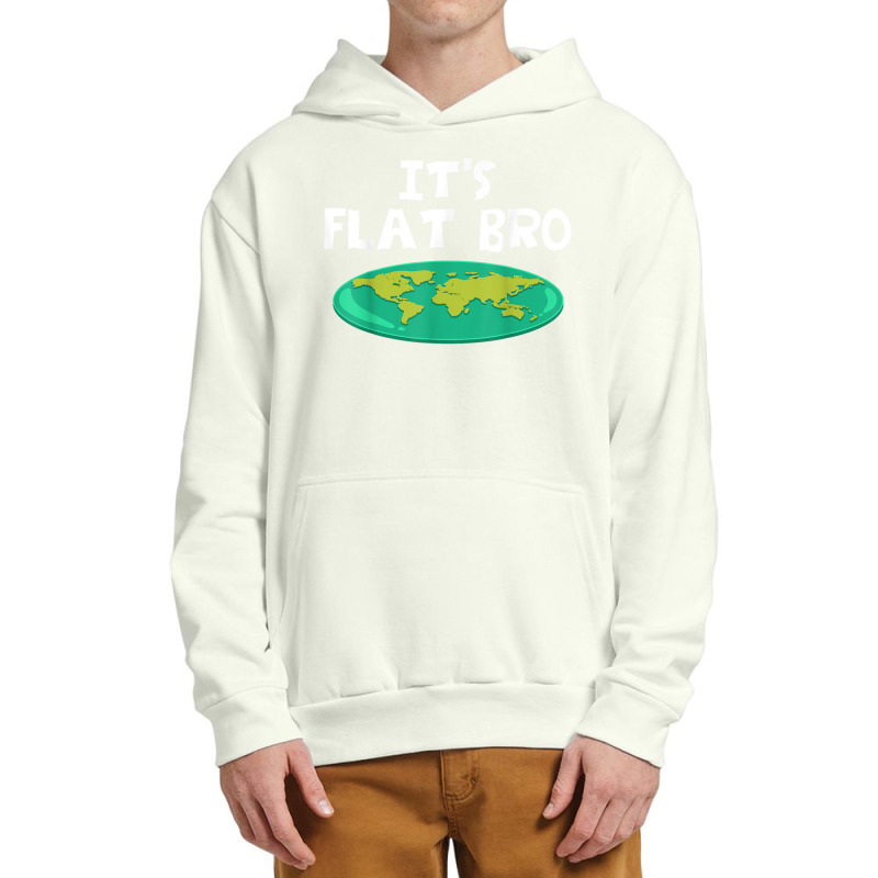 Earth Is Flat Funny World Theory Map T Shirt Urban Pullover Hoodie | Artistshot