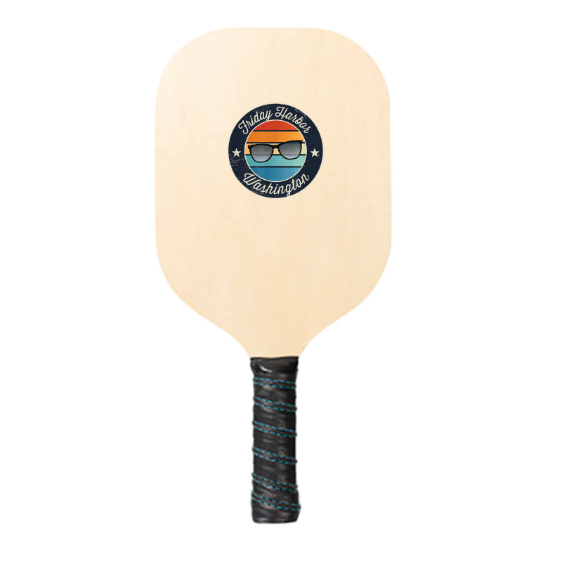 Friday Harbor Washington Souvenir Graphic Pickleball Paddle | Artistshot