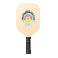 Happy Last Day Of School Teacher Student Graduation Rainbow 357 Pickleball Paddle | Artistshot