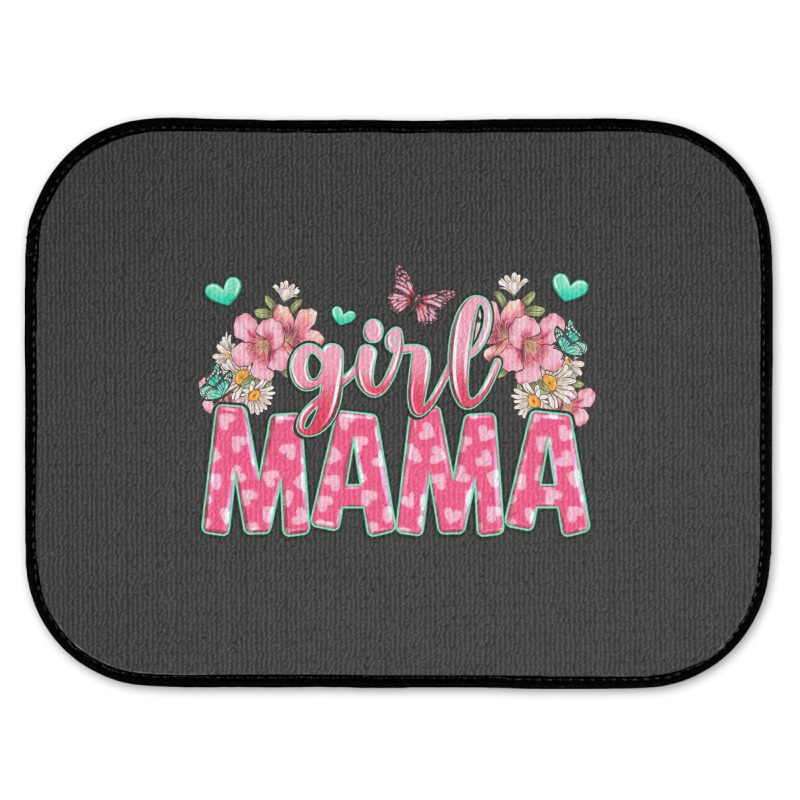 Girl Mama Rear Car Mat | Artistshot