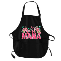 Girl Mama Medium-length Apron | Artistshot