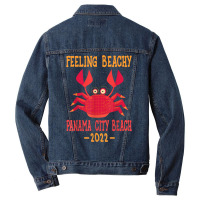 2022 Panama City Beach Vacation T Shirt Men Denim Jacket | Artistshot