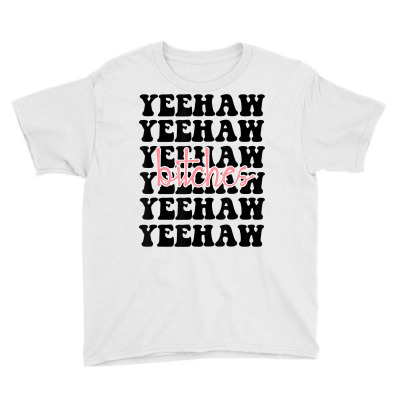 Country Music Festival Western Wear Style Cowgirl Yeehaw T Shirt Youth Tee Designed By Durwarepaisley