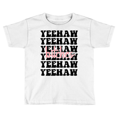 Country Music Festival Western Wear Style Cowgirl Yeehaw T Shirt Toddler T-shirt Designed By Durwarepaisley
