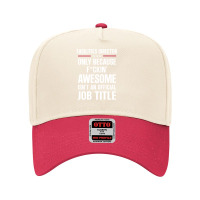 Gift For F Ckin' Awesomw Facilities Director Adjustable Baseball Cap | Artistshot