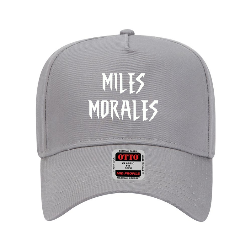 Miles Morales Adjustable Baseball Cap by bittersweet_bear | Artistshot