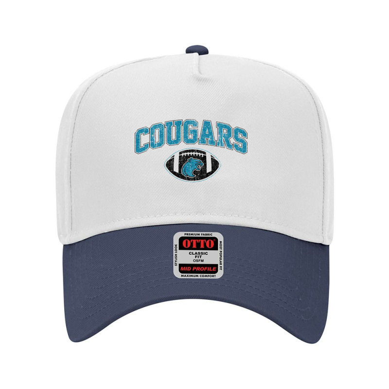 Cougars Football   Playmakers   Football Adjustable Baseball Cap | Artistshot