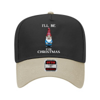 Ill Be Gnome For Christmas Adjustable Baseball Cap | Artistshot