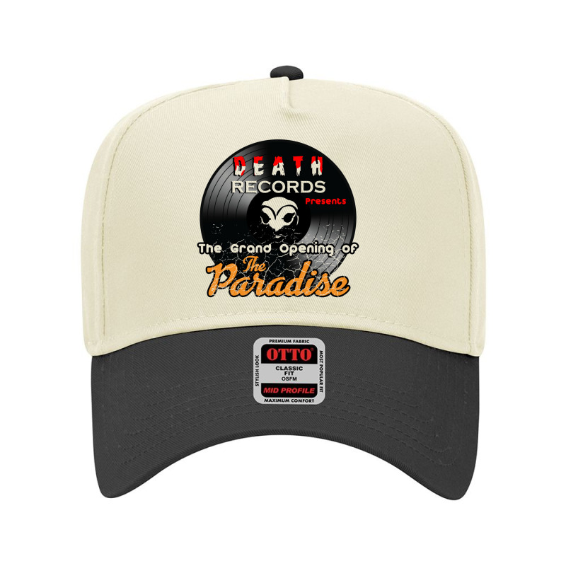 Death Records From Phantom Of The Paradise   Phantom Of The Paradise Adjustable Baseball Cap by bazgrafton | Artistshot