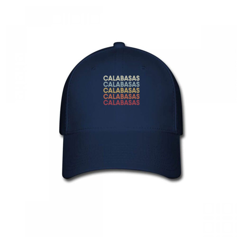 Calabasas California Calabasas Ca Retro Vintage Text Long Sleeve T Shi Baseball Cap by cm-arts | Artistshot