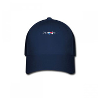 Panamanian Flag Heartbeat Panama Baseball Cap | Artistshot