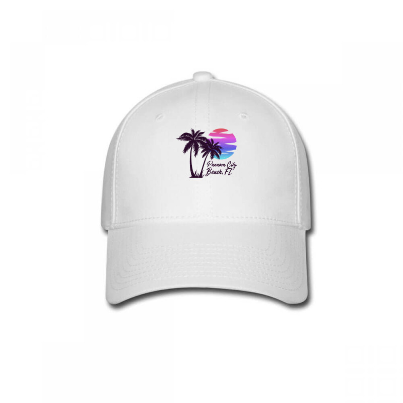 Panama City Beach Florida Vacation Trip Retro Vintage Sunset Sweatshir Baseball Cap by cm-arts | Artistshot