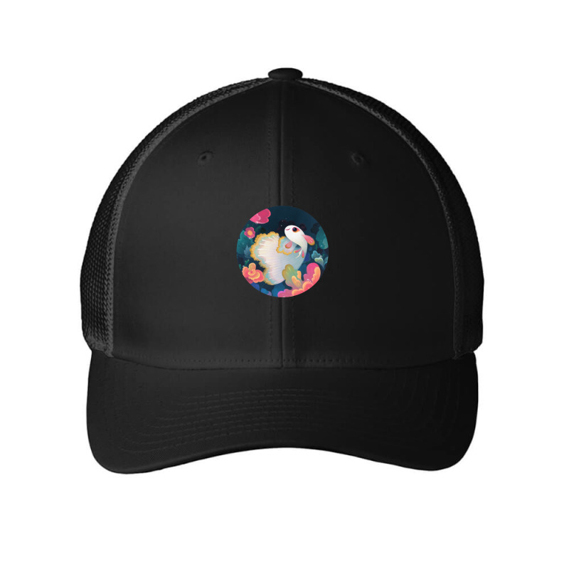 Flower Guppy Mesh Cap | Artistshot