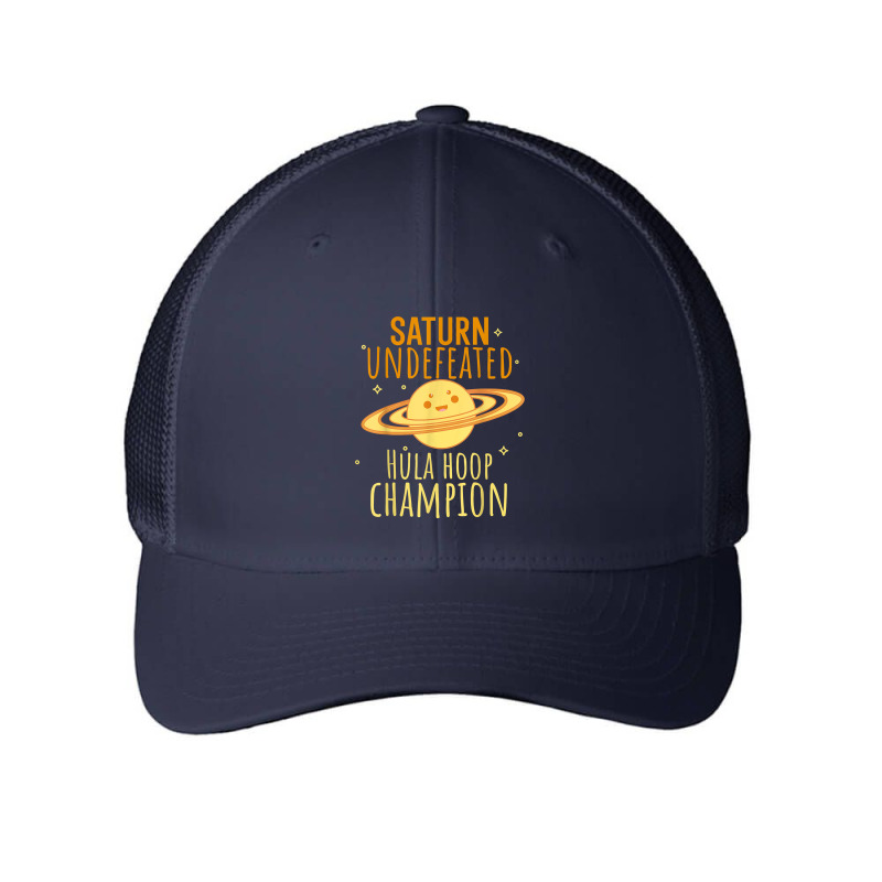 Saturn Undefeated Hula Hoop Champion Astronomy Astrology Mesh cap by TysonBoyer | Artistshot