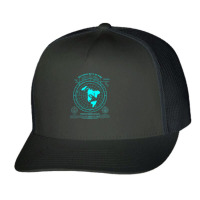 Gleason's New Standard Map Of The World, Flat Earth Trucker Cap | Artistshot