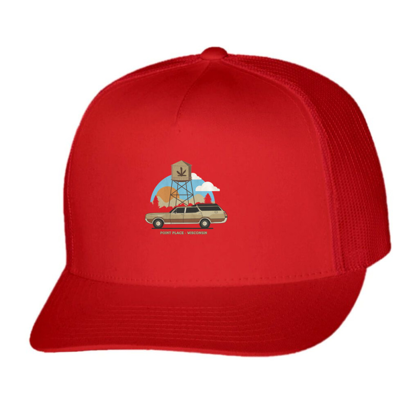 Vista Tower Trucker Cap by cm-arts | Artistshot