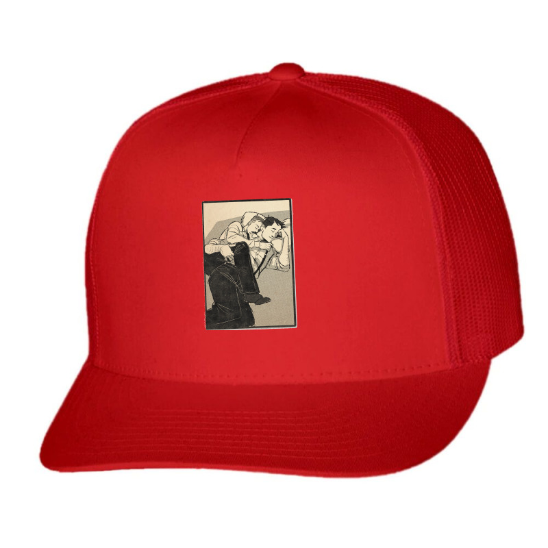 Linus Etch Tips Classic Trucker Cap by cm-arts | Artistshot