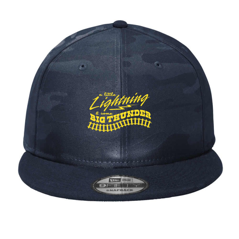 Lightning And Thunder   Disne Land Camo Snapback by cm-arts | Artistshot