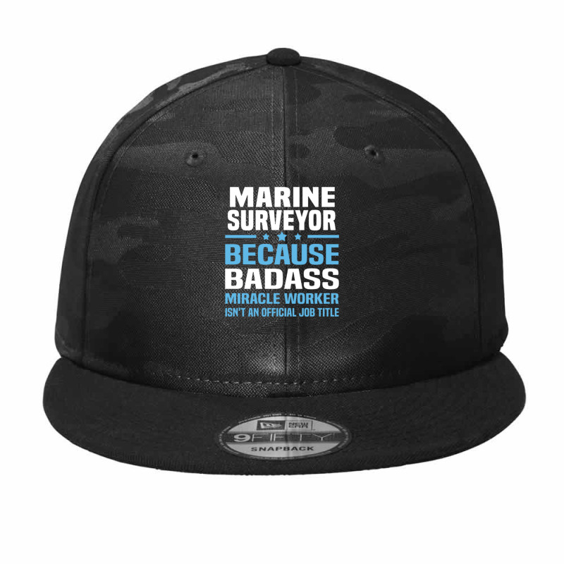 Marine Surveyor (2) Camo Snapback by QuanXander | Artistshot