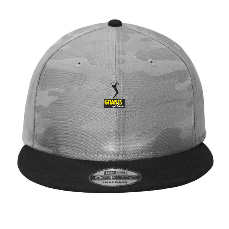 Cool Gitanes Jazz Design Camo Snapback | Artistshot