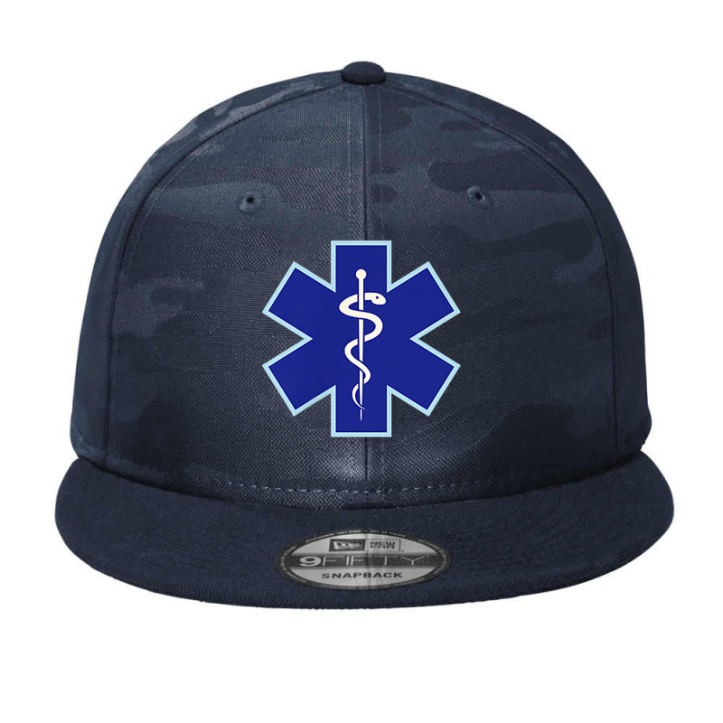 Emergency Medical Technician Emt Ems Men Women Paramedic Camo Snapback | Artistshot