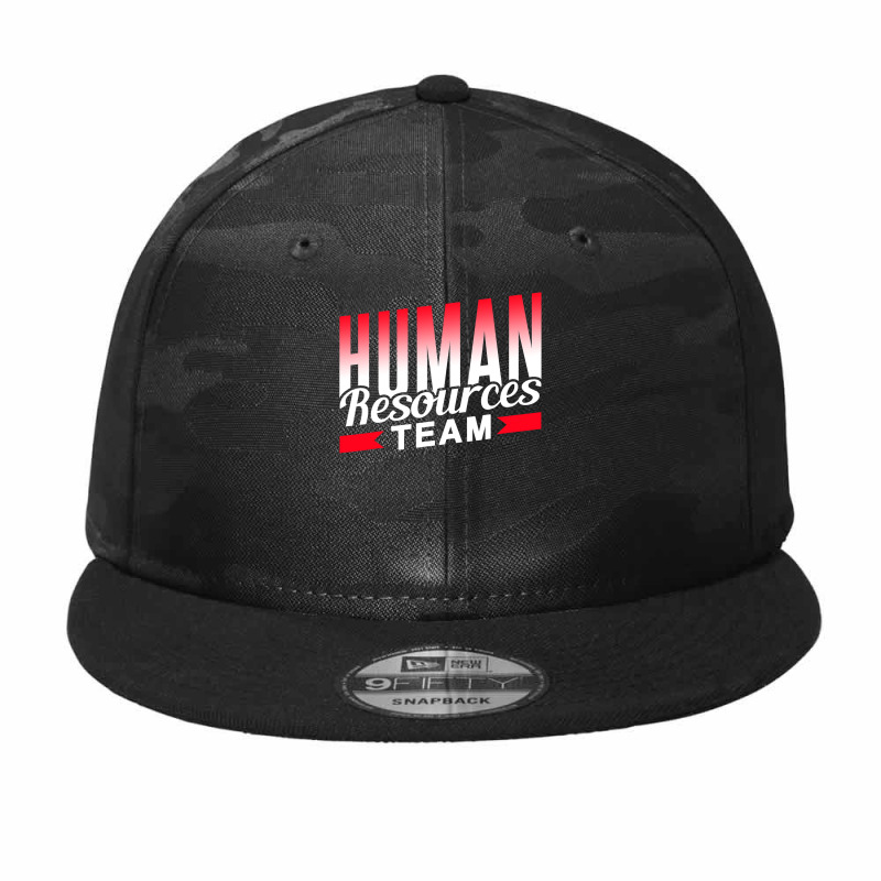 Human Resources Team Manager Hr Specialist Employee Camo Snapback by cm-arts | Artistshot