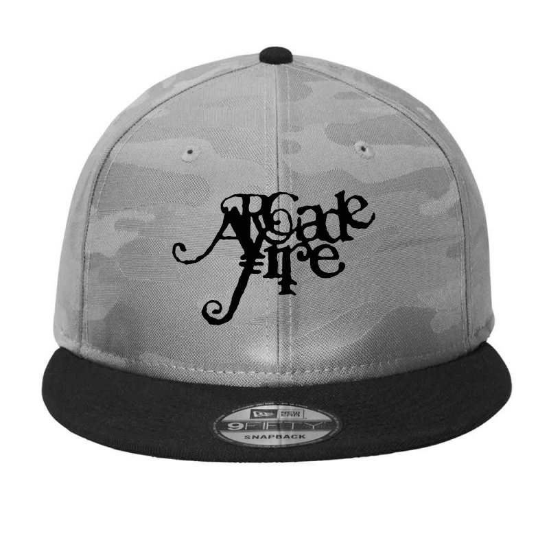 Arcade Fire Camo Snapback by cm-arts | Artistshot