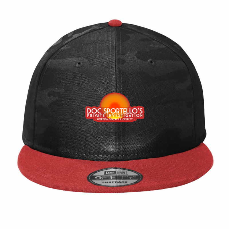 Doc Sportello Private Investigations Camo Snapback by koamrunsida | Artistshot