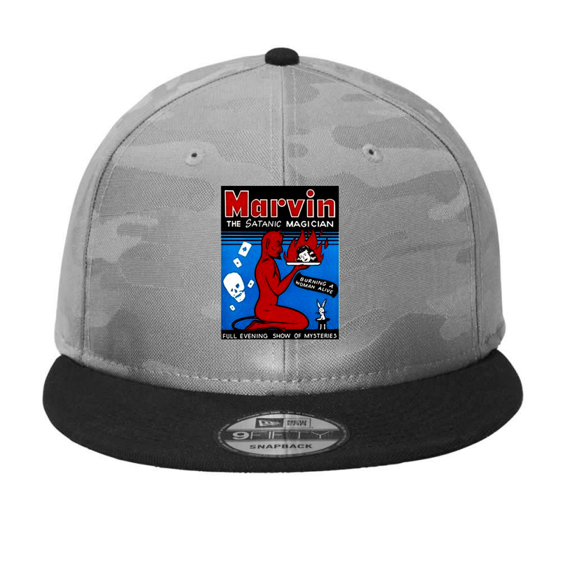 Marvin The Satanic, Marvin, The Satanic, Marvin The Satanics, Marvin T Camo Snapback by SHOPETHISTR | Artistshot