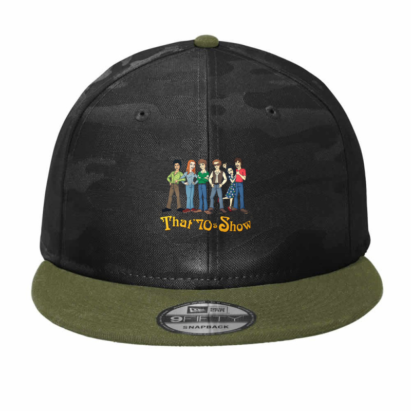 That _70s Show Camo Snapback by cm-arts | Artistshot