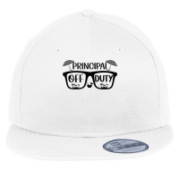 Happy Last Day Of School Summer Vacation Principal Off Duty Tank Top Flat Bill Snapback Cap | Artistshot