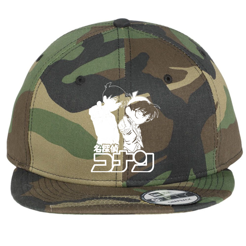 Detective Conan Classic Flat Bill Snapback Cap by cm-arts | Artistshot