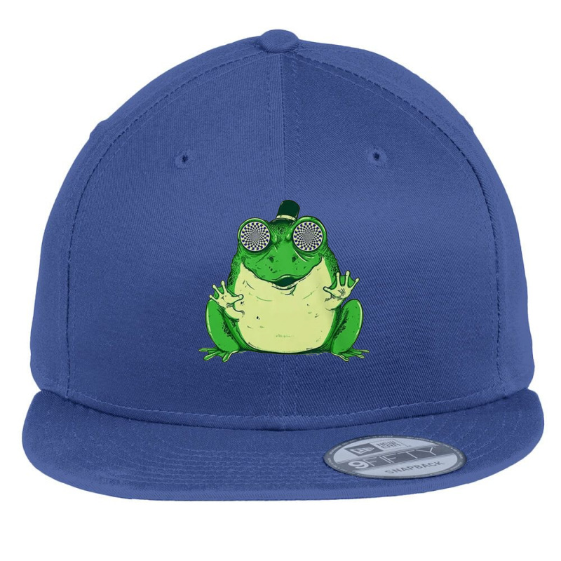 Hipnogenic Toad Hypnotize Frog, Hipnogenic Toad Hypnotize Frogs, Hipno Flat Bill Snapback Cap by cm-arts | Artistshot