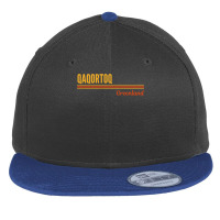 Qaqortoq Greenland Flat Bill Snapback Cap | Artistshot