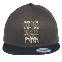 Only My German Shorthaired Pointer Understand Me Flat Bill Snapback Cap | Artistshot