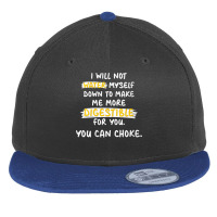 Womens I Will Not Water Myself Down To Make Me More Digestible V Neck Flat Bill Snapback Cap | Artistshot