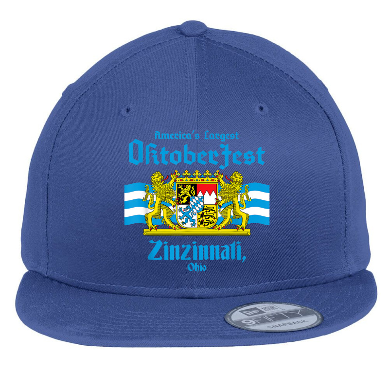 Oktoberfest Zinzinnati Flat Bill Snapback Cap by Bandits | Artistshot