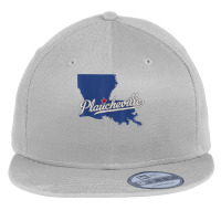 Plaucheville Louisiana La Map T Shirt Flat Bill Snapback Cap | Artistshot