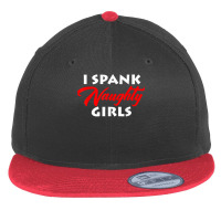 I Spank Naughty Girls Bdsm Bondage Dominant Master T Shirt Flat Bill Snapback Cap | Artistshot