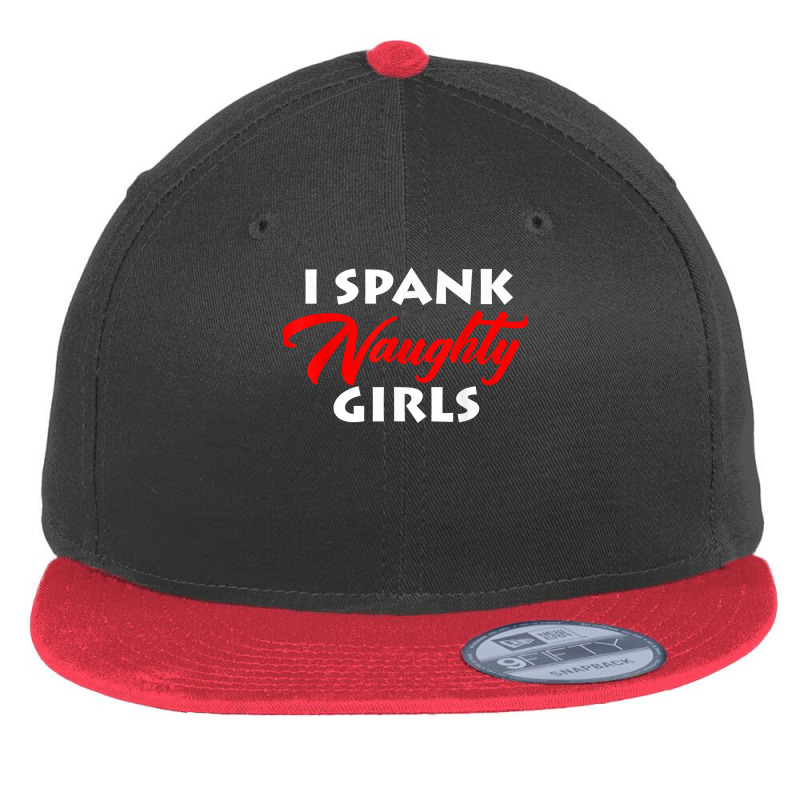 I Spank Naughty Girls Bdsm Bondage Dominant Master T Shirt Flat Bill Snapback Cap by pypybedypa | Artistshot