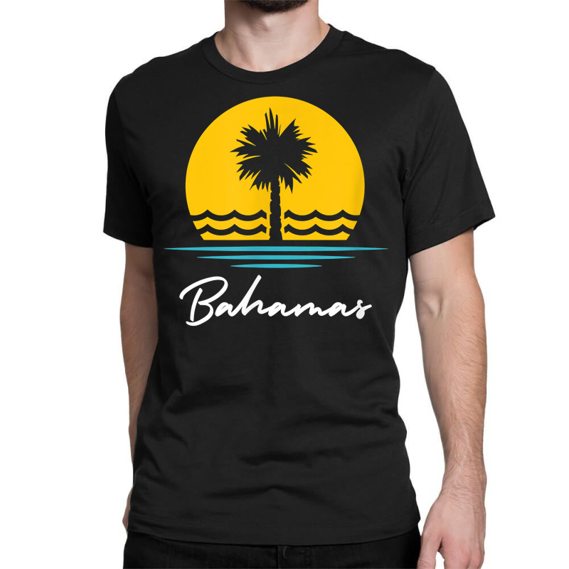 Bahamas Souvenir Summer Travel Holiday Beach Vacation T Shirt Classic T-shirt by nazhirgoodie | Artistshot