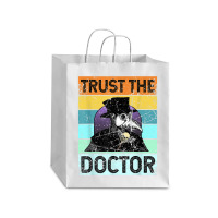 Plague Doctor Outfit Costume For Men Women Kids Debie Paper Bag - 10 X 5 X 13 | Artistshot