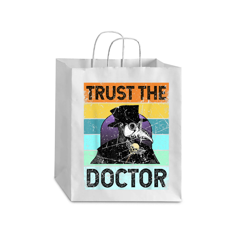 Plague Doctor Outfit Costume For Men Women Kids Debie Paper Bag - 10 X 5 X 13 | Artistshot