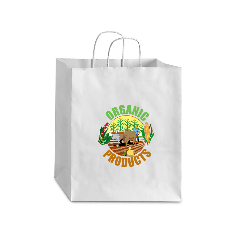 Organic Products Debie Paper Bag - 10 X 5 X 13 | Artistshot