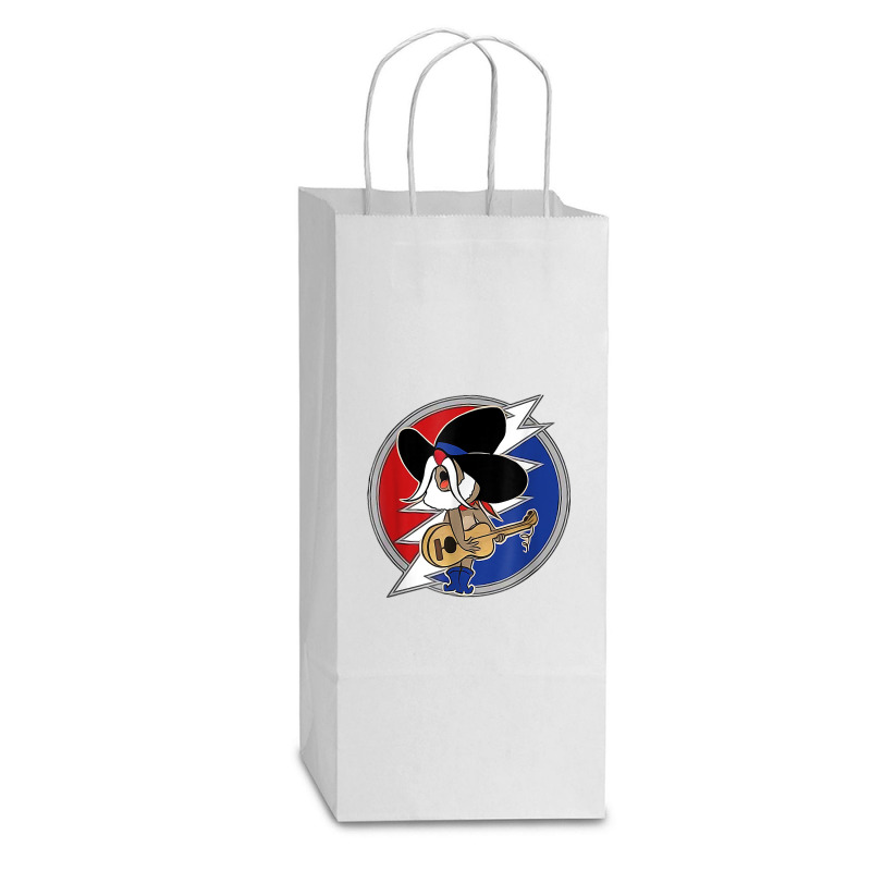 Uncle Pecos Crambone T Shirt Double Wine Paper Bag - 6 1/2 X 3 1/2 X 12 3/8 | Artistshot