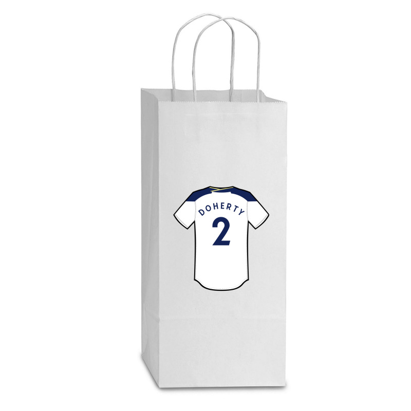 Matt Doherty Jersey Zipped Double Wine Paper Bag - 6 1/2 X 3 1/2 X 12 3/8 | Artistshot