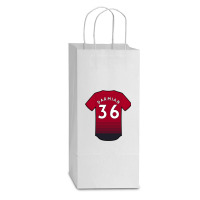 Matteo Darmian Jersey Classic Double Wine Paper Bag - 6 1/2 X 3 1/2 X 12 3/8 | Artistshot