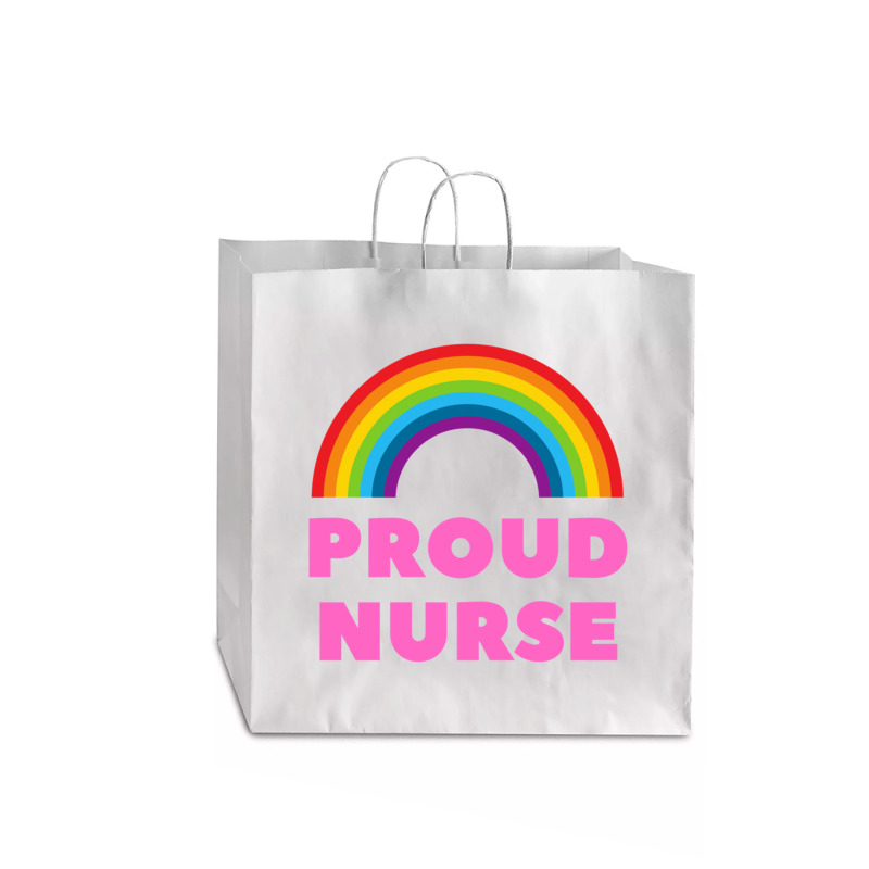 Proud Gay Nurse Jumbo Paper Bag - 18 X 7 X 18 3/4 | Artistshot